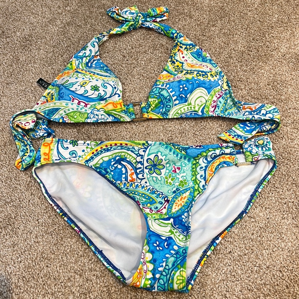 Ralph Lauren Triangle Top Bikini